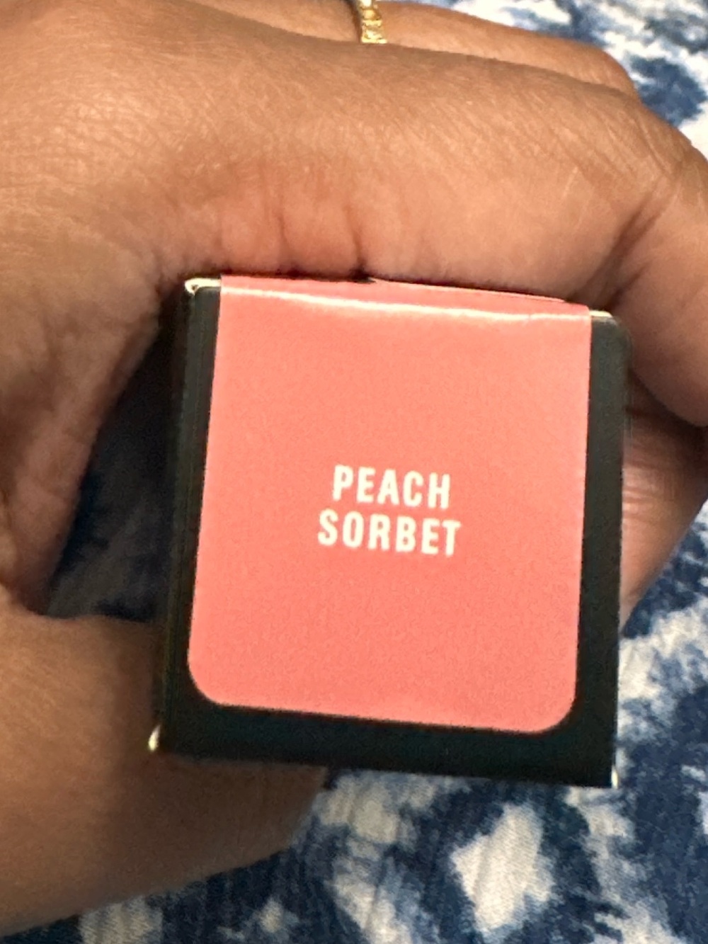 Huda beauty blush in Peach Sorbet